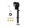 3500lb Tongue Jack with Hardware, Handle, and level indicator