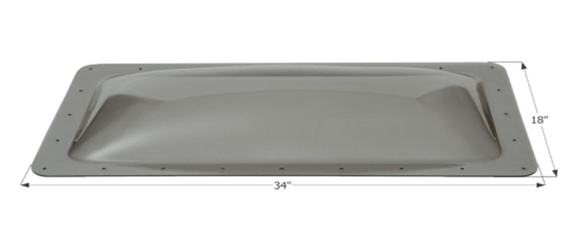 Skylight 14 x 30 Smoke or Clear